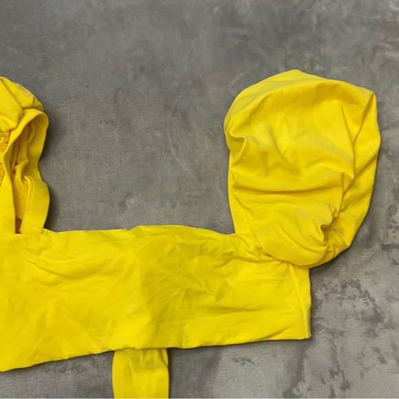 New! SET Agua Bendita Eileen Isabella Puff Sleeve Bikini 10922 12635 - Picture 10 of 13